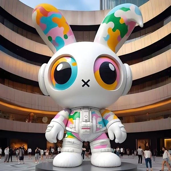 Large Cartoon Sculpture