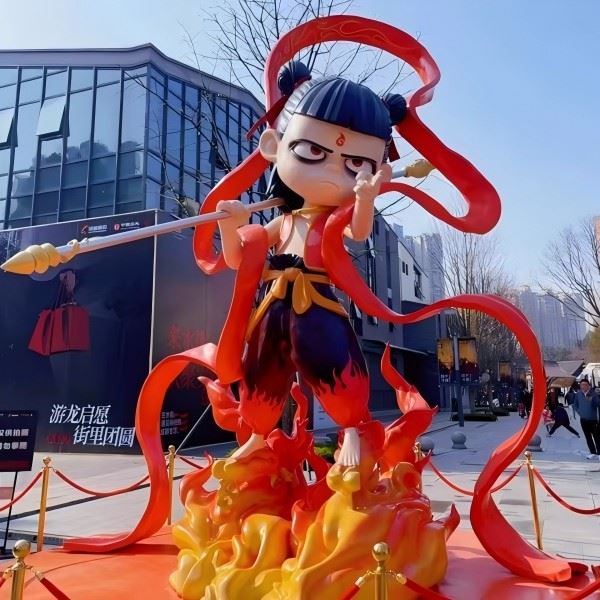 Cartoon Character Sculpture