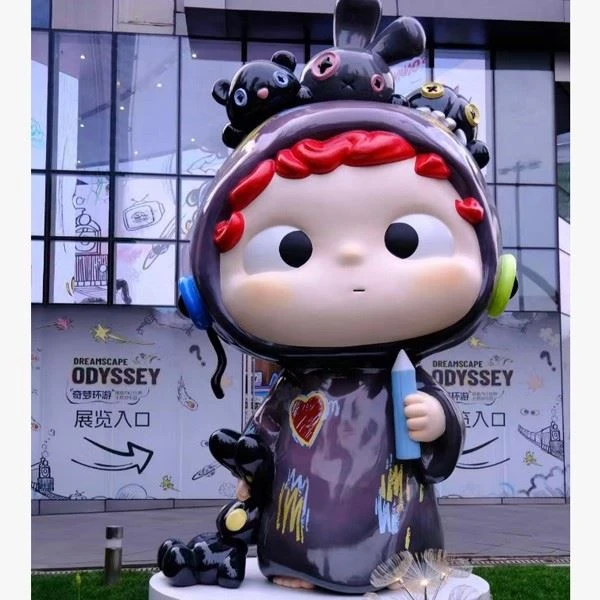 Cartoon Figure Sculpture