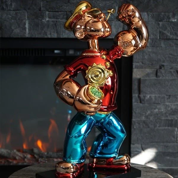 Chrome Art Sculpture