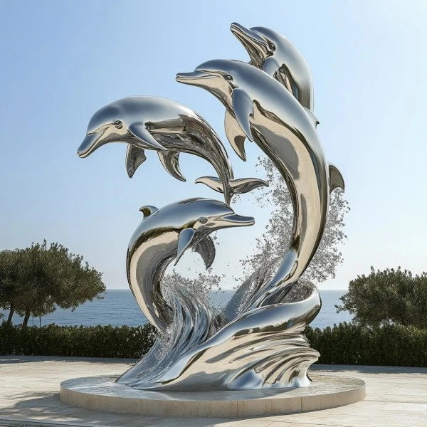 Stainless Steel Animal Sculpture